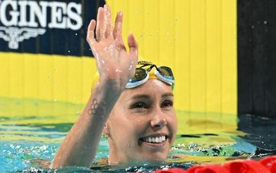 Emma McKeon’s record-breaking gold as Aussies make a splash and Brit escapes crash