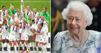 England heroes receive message from the Queen after lifting Euro 2022 trophy