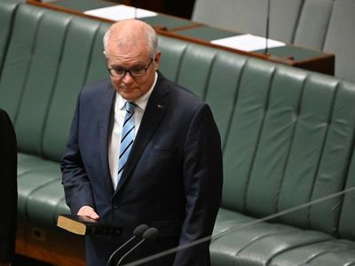 Morrison fronts parliament for first time