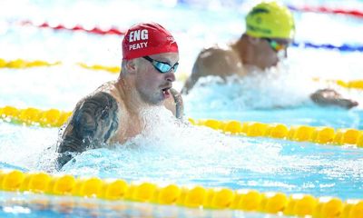 Adam Peaty in historic loss in 100m breaststroke at Commonwealth Games
