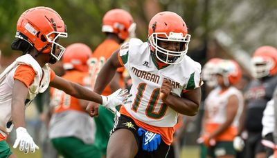‘Where are our helmets?’ Football practice starts in a week and Morgan Park has just one helmet