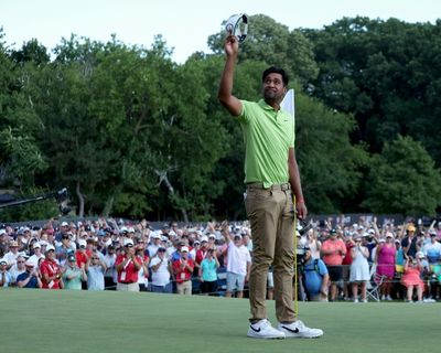 Finau captures second title in two weeks with US PGA triumph in Detroit