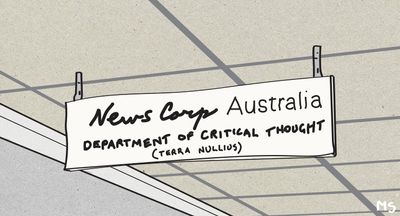 News Corp, adrift and aimless, rebrands as progressive outlet for critical thinking
