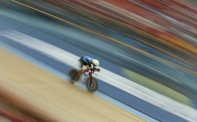 Narrow escape for Indian cyclist Vishavjeet Singh from horrific crash