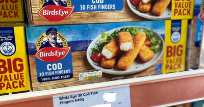 Sainsbury's shopper nearly 'drops to their knees' at price of fish fingers