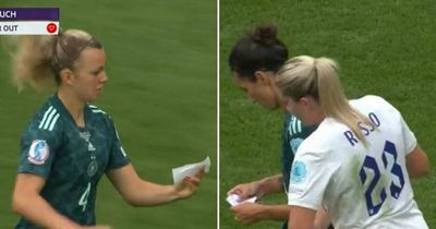 Alessia Russo reading Germany tactics note helped highlight England Women's sneaky side