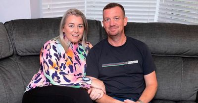 Mum thought her fiancé 'slouched against wall' was playing - until she saw his arm