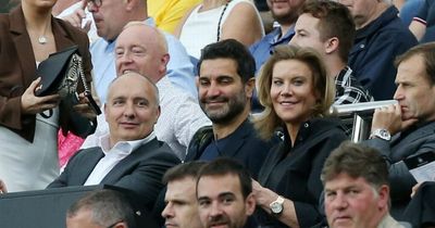 Newcastle owners' special guest gets glimpse of future with Amanda Staveley and Dan Ashworth