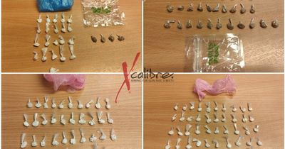 Man found with 200 wraps of Class A drugs after being stopped by police