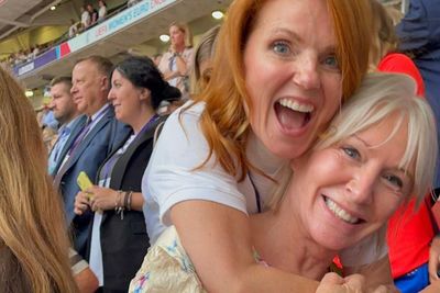 Nadine Dorries poses with Geri Halliwell as popularity among Tories PLUNGES