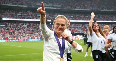 Lionesses coach Sarina Wiegman shares why she kissed bracelet after Euro 2022 triumph