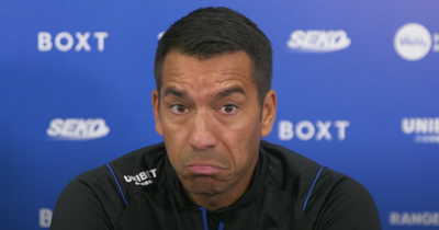 Rangers red card conspiracy theory leaves Gio van Bronckhorst confused as he salutes Livingston quick thinking