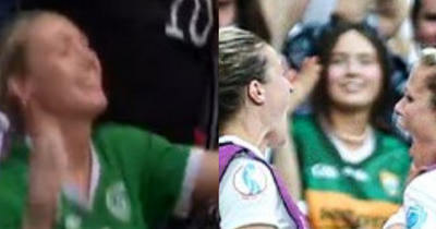 Everyone says the same thing as Ireland and Kerry jersey spotted in the crowd at EURO 2022 final