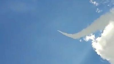 Ukrainian Soldiers Shoot Russian Drone Out Of The Sky With American Stinger Missile