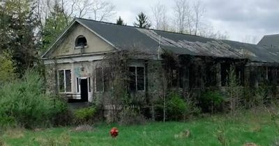 Inside 'horrifying' abandoned children's asylum with barbaric tanks and drawings on walls