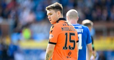 Glenn Middleton in Rangers realisation over early exploits as he shares Dundee United confidence surge