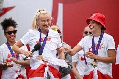 England players and Sarina Wiegman given Freedom of the City of London after Euro 2022 heroics