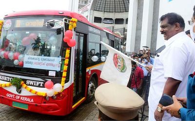 Amid stir, KSRTC launches electric city circular bus service