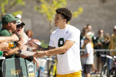 Matt LaFleur: ‘It’s tough’ for rookie Christian Watson to miss training camp time