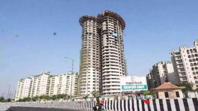 Explosives in Supertech's illegal towers will be placed from Tuesday: Officials