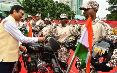 40 RPF personnel embark on bike ride to Delhi