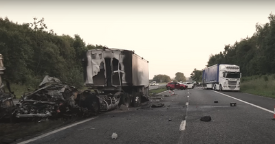 Gardaí share 'distressing' video from crash that killed three people in warning to other drivers