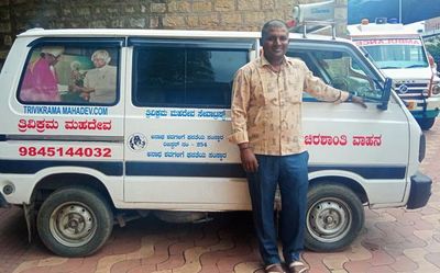 Trivikrama Mahadeva: The mortician of the orphaned corpses in Bengaluru