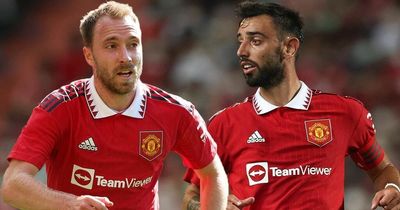 Man Utd's Christian Eriksen hits back at critics over Bruno Fernandes theory