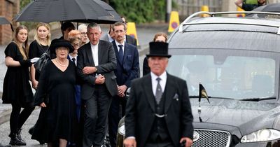 David Trimble funeral: Last of Northern Ireland's great peacemakers finally afforded respect and love from all