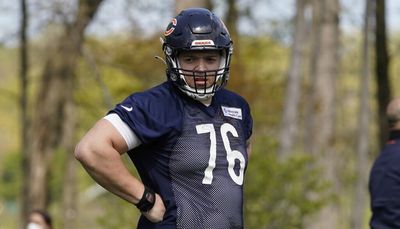 Bears OT Teven Jenkins remains out of practice as trade talk swirls
