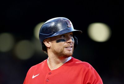 Christian Vazquez had his interview awkwardly cut short right after he was traded to the Astros