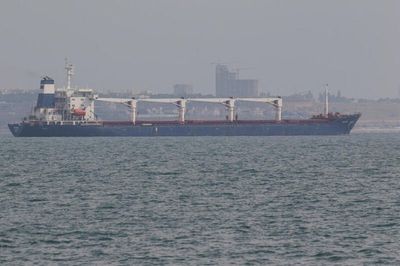 Russia accuses U.S. of direct Ukraine war role, grain ship anchors off Turkish coast