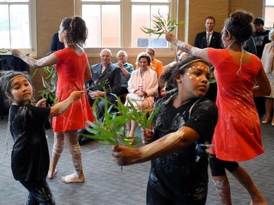 Locals protest Aboriginal centre closure