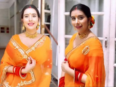 Charu Asopa questioned by netizens for wearing 'sindoor' amid divorce reports with Rajeev Sen; call her 'dramebaaz'