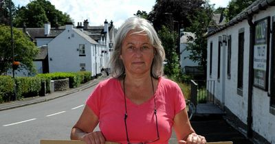 Gran stages one-woman protest over the speed of action on climate change in Renfrewshire