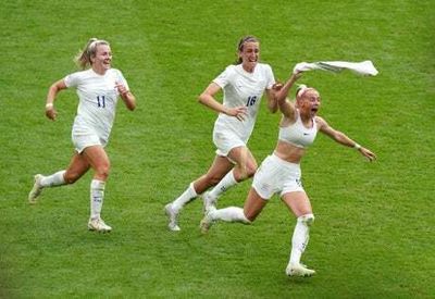 Yellow card for Euros celebration ‘best of my life’, says Lionesses’ Chloe Kelly