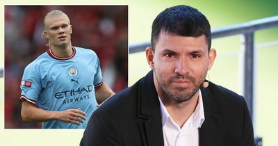 Sergio Aguero questions "strange" Man City transfer amid Erling Haaland assessment