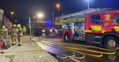 Statement as emergency services called to major building fire in Kirkby-in-Ashfield