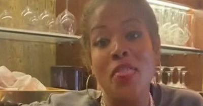 American singer Kelis pulls pint at Glasgow Come Dine With Me restaurant
