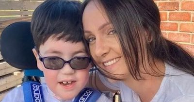 Mum works '36 hours without sleep' caring for her sick boy