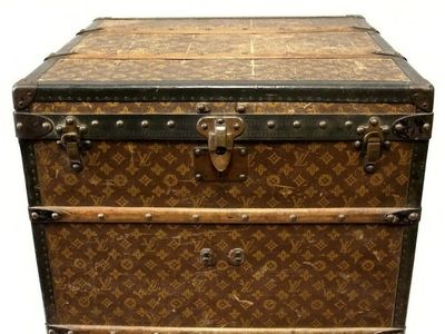 Vintage Louis Vuitton trunk bought for £12 fetches thousands at auction