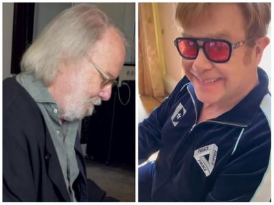 Abba star Benny Andersson and Elton John do live rendition of viral TikTok mashup