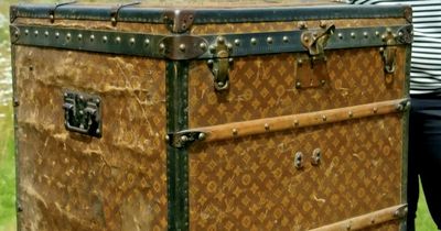 Battered Louis Vuitton storage box bought for £12 sells for 600 times more