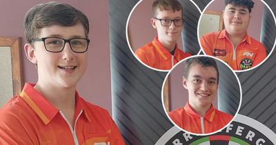Northern Ireland teens aiming to be double tops at major darts competition