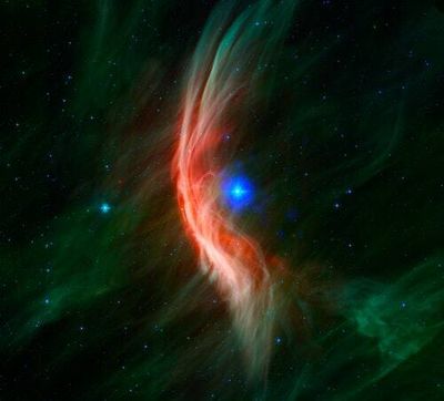 Look! NASA publishes new image of a fast-flying star ejected by a supernova