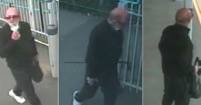 Robber who pretended walking stick was gun is caught by train ticket inspector