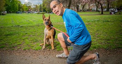Darlington man's health scare prompts him to lose four stone - now he runs marathons at 62 with his dog