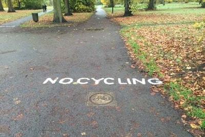 Man arrested and fined £60 after cycling in ‘non designated area’ in Kensington Gardens