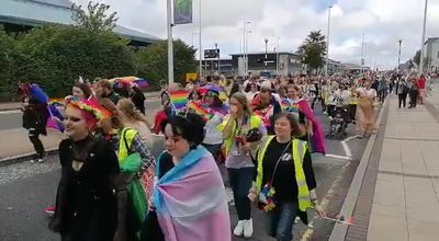 West Lothian's 2022 Pride parade in pictures!