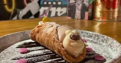 Glasgow restaurant creates mouth-watering Colin the Caterpillar cannolo creation